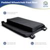 Hermell Products Inc. WC2218 Padded Wheelchair Foot Rest, 1 Count (Pack of 1) view 4