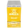 HALLS Relief Honey Lemon Sugar Free Cough Drops, 12 Bags of 25 Drops (300 Total Drops) view 1