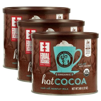 Equal Exchange Hot Cocoa Mix, 12 Ounce (Pack of 3)