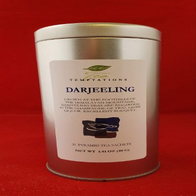 Darjeeling Black Tea in Pyramid Sachets (2 Tins)