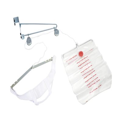 Essential Medical Supply Over-Door Cervical Neck Traction Set - Easy and Effective Pain Relief for Neck and Spine, Adjustable and Portable for Home Use