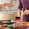 ASS KICKIN' Habanero Hot Spicy Salt - 14 oz. Shaker Jar - Perfect Flavored Salt for Popcorn Seasoning, Margarita Salt and French Fry Seasoning - Premium Gourmet Gift view 2