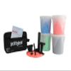 CanDo 10-2838 Puttycise Theraputty with Bag and Putties, 4 x 5 lb, Red-Black, 5-Tool Set view 1