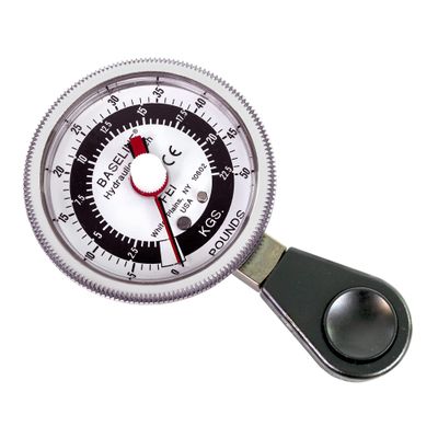 Baseline Hydraulic Pinch Gauge 50lb Capacity Hand Therapy Equipment Finger Strength Tester Physical Therapy Rehabilitation Wrist, Hand, Fingers - Black