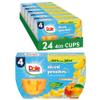 Dole Fruit Bowls, Diced Peaches in 100% Fruit Juice Snacks, 4oz 24 Total Cups, Gluten & Dairy Free, Bulk Lunch Snacks for Kids & Adults view 1