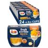 Dole Fruit Bowls Peaches & Creme Layers Snacks, 4.3oz 24 Total Cups view 1