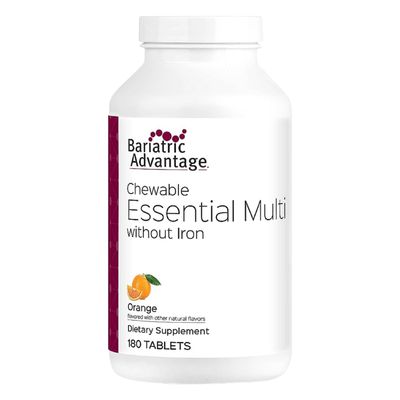 Bariatric Advantage Complete Chewable Multivitamin - 180 Count, Orange