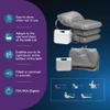 Mangar Portable Bath Lift Cushion for Adults - FSA/HSA Eligible, Comfortable, Relaxation, Lightweight, Bath Tub Seat Lift, Inflatable Cushion Lift, Fully Waterproof | 330 lbs Weight Capacity view 2