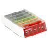 Patterson Medical Weekly Pill Organiser  7 Day Box with 5 Daily Compartments  Detachable, Portable Tablet Pots for Medication, Vitamins and Supplements with Sliding Lids view 1