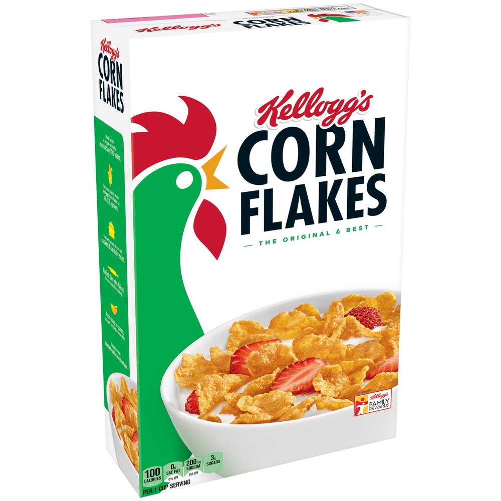 Corn Flakes Cereal, Original, 18-Ounce Boxes (Pack of 3)