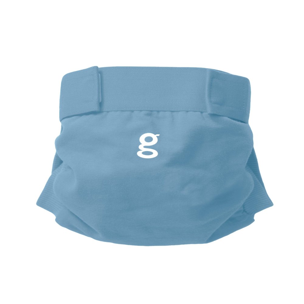 Gdiapers Little Gpant, Galactic Blue, Small (8-14 Pounds)