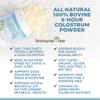 Immune-Tree 100% Bovine Colostrum Powder, 120 Servings, 6.5oz, Supports Anti-Aging, Healthy Immune System, Gut & Digestion, Muscle & Tissue, & Wellness, Made in USA from Grass Fed, Grade A Dairy Cows view 2