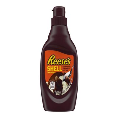 Reese's Peanut Butter Shell Topping, 7.25-Ounce Bottle