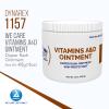 Dynarex Vitamins A & D Ointment, Ointment with Vitamin A and Vitamin D Skin Protectant, for Diaper Rash and Discomfort, White, 15 oz Jar view 2