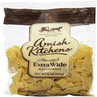 Amish Kitchens Noodles, Extra Wide, 12-Ounce Bags (Pack of 12)