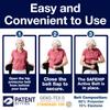 SAFEHIP Active Hip Protector Belt Fall Fracture Injury Prevention Hip Pads for Elderly Seniors, Comfortable and Breathable for Men and Women, Small 34-38 inches by TYTEX view 4