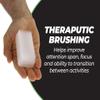 Wilbarger Method Therapy Sensory Brush - Therapressure Brush for Occupational Therapy for Sensory Brushing  Use as Part of The Wilbarger Brushing Protocol  12 Pack view 3