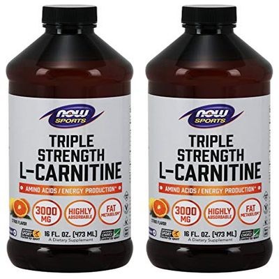 NOW Foods: L-Carnitine Liquid 3000mg, 16 oz (2 Pack)