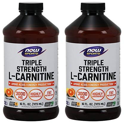 NOW Foods: L-Carnitine Liquid 3000mg, 16 oz (2 Pack)