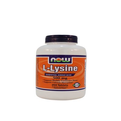 NOW Foods: Lysine Essential Amino Acid 500mg, 250 tabs (3 Pack)