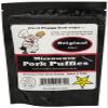Chef Piggy Tail Microwave Pork Puffies Pork Rinds, Original, 2 Oz view 1
