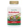 NaturesPlus Animal Parade Gold Children's Chewable Multivitamin - Natural Cherry Flavor - 120 Animal Shaped-Tablets - with Vitamin D3, K2 & Probiotics - Vegetarian & Gluten Free - 60 Servings. view 1