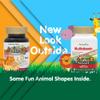 NaturesPlus Animal Parade Gold Multivitamin Childrens Chewables - Cherry Flavor - 60 Chewable Animal-Shaped Tablets - With Vitamin D3, K2 & Probiotics - 30 Servings view 2