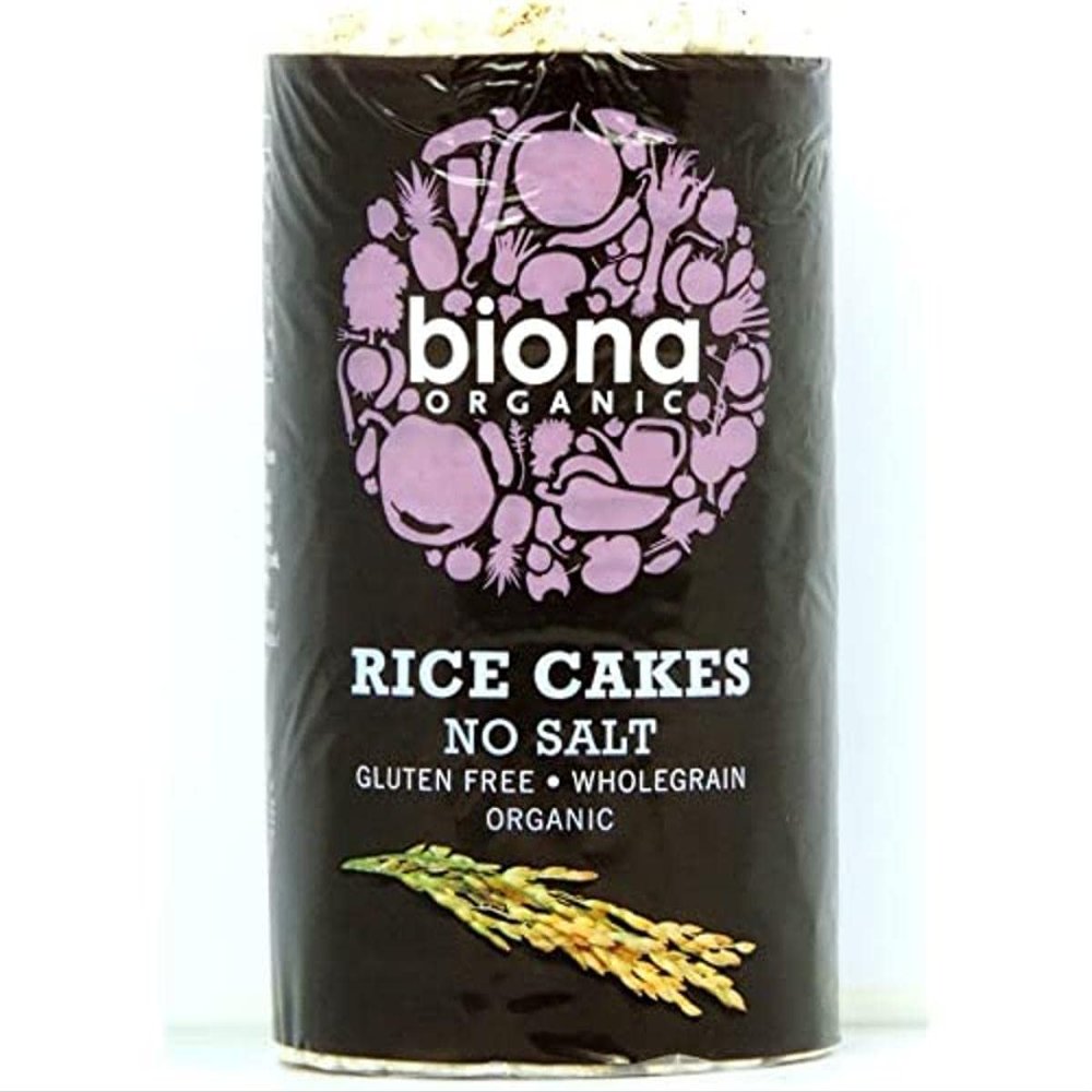Biona Organic - Rice Cakes - Plain No Salt - 100g