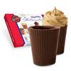 Langs Chocolates Milk Chocolate Cups Gluten-Free, Kosher Certified Add Mousse, Dessert, or Liqueur Perfect for Entertaining 64 Count view 1