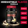 ALLMAX ISOFLEX Pure Whey Isolate Protein Powder - Gluten Free, Low Lactose, Sugar-Free - High-Protein, Clean, Keto-Friendly for Pre Post Workout Supplement for Women and Men | Vanilla, 2lb view 2