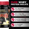 ALLMAX ISOFLEX Pure Whey Isolate Protein Powder - Gluten Free, Low Lactose, Sugar-Free - High-Protein, Clean, Keto-Friendly for Pre Post Workout Supplement for Women and Men | Vanilla, 2lb view 3