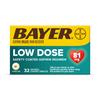 Bayer Aspirin Low Dose 81 mg, Enteric Coated Tablets, Doctor Recommended, Secondary Prevention of Cardiovascular Disease, 32 Safety Coated Tablets view 1