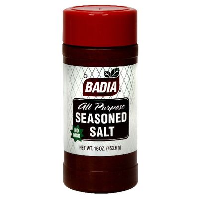 Badia Seasoned Salt, 16-ounces (Pack of6)