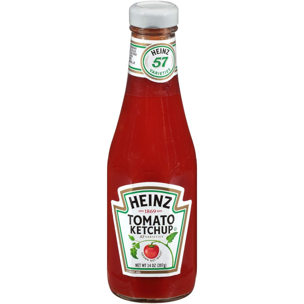 Heinz Ketchup (24 ct Casepack, 14 oz Bottles)