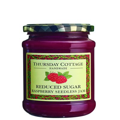 Thursday Cottage - Reduced Sugar Seedless Raspberry Jam - 315g