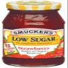 Smucker's Low Sugar Reduced Sugar Strawberry Preserves, 10.2500-Ounce (Pack of 6) view 1