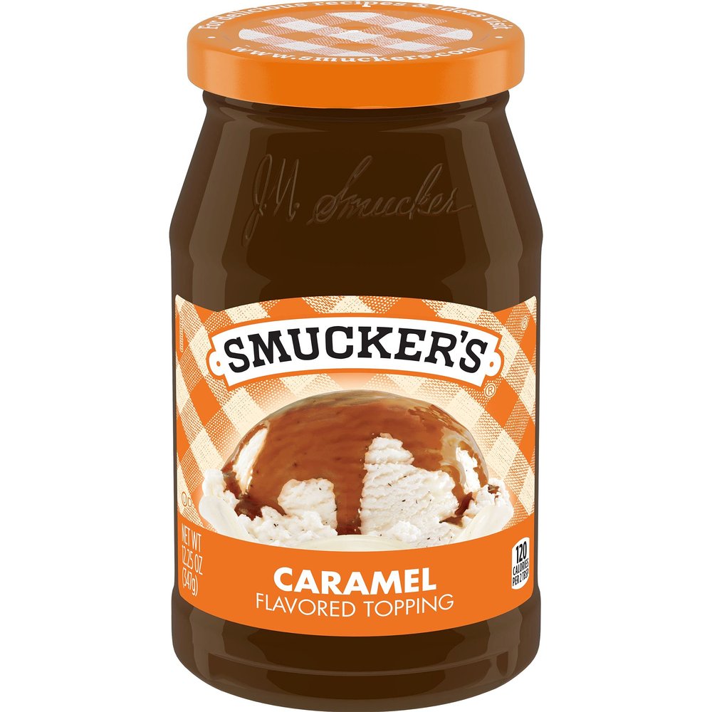 Smucker's Caramel Flavored Topping, 12.25 Ounces (Pack of 6)