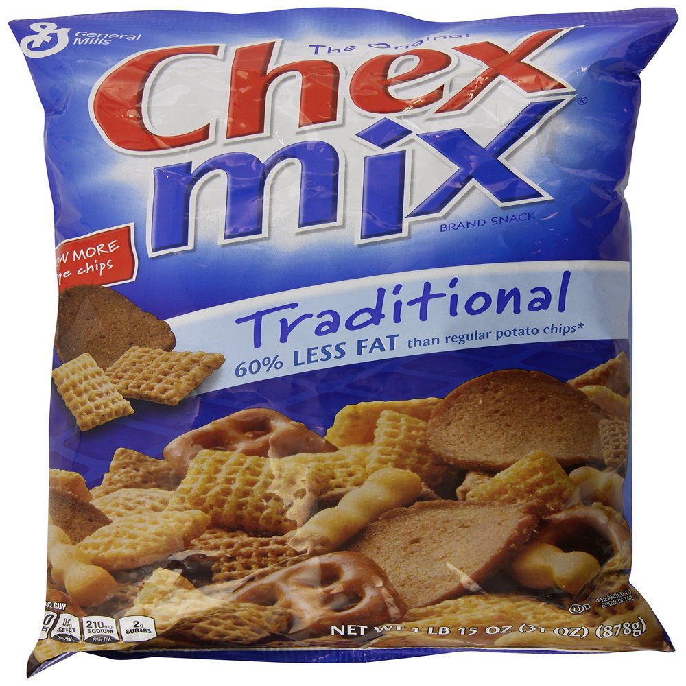 General Mills LR/D CHEX MIX BULK TRADITIONAL FLAVOR 10 CASE 31 OUNCE, 31-ounces (Pack of2)