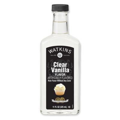 Watkins Clear Vanilla Flavor, 11 fl. oz. Bottle, 1 Count (Packaging May Vary)