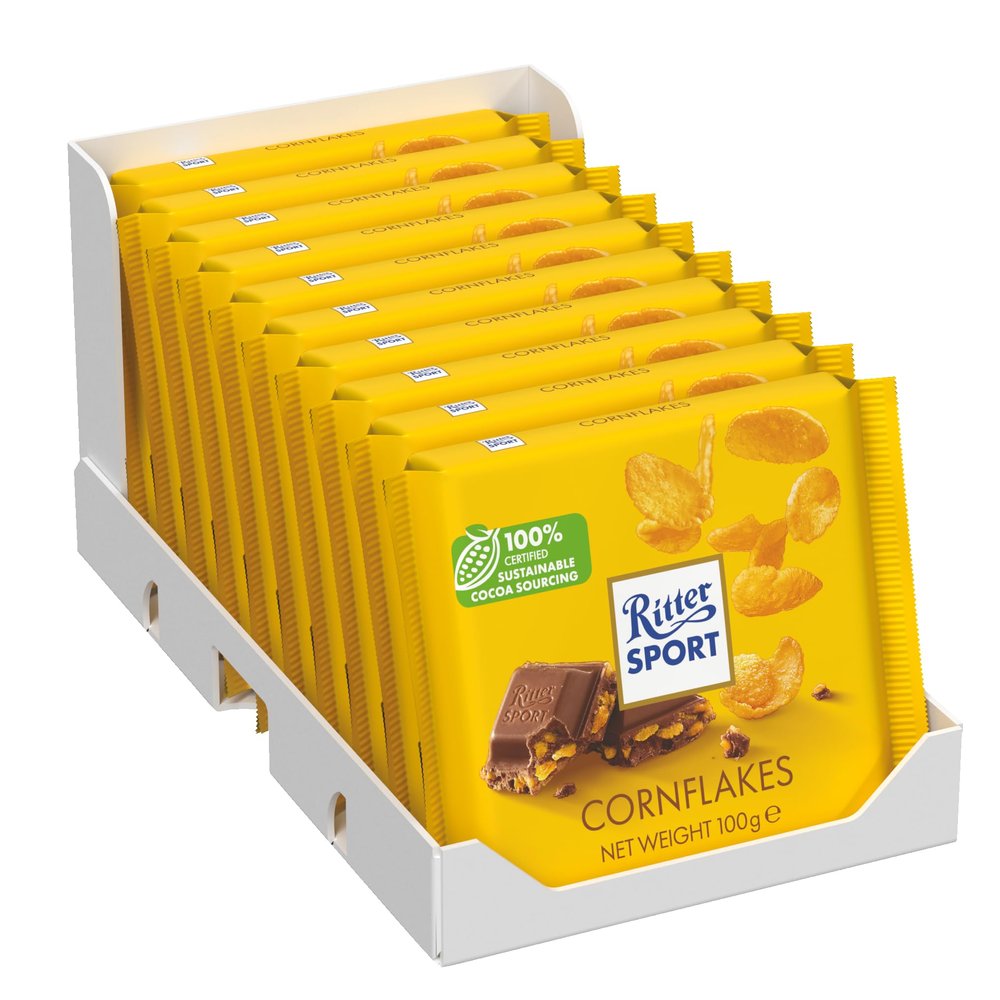 Ritter Sport - Cornflakes - 10x 100g
