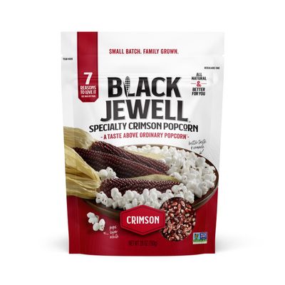 Black Jewell Gourmet Popcorn Kernels, Crimson Red, 28.35 Ounces (Pack of 3)