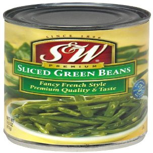 S&W French Style Green Beans, 14.5000-ounces (Pack of8)