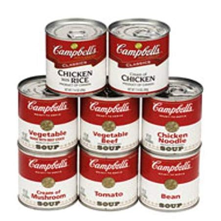 Campbell's Soup Mushroom Vendor Pack, 7.2500-ounces (Pack of24)