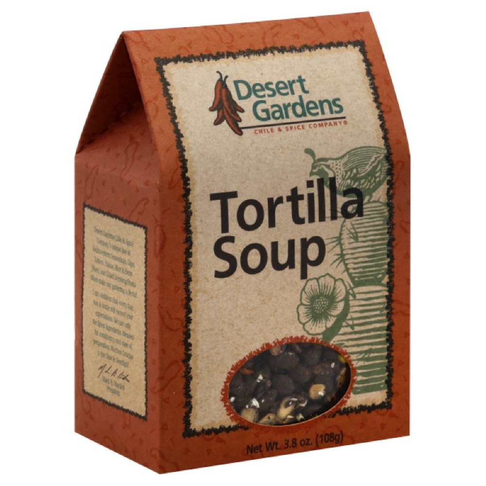 Desert Gardens Soup Mix Tortilla, 3.8-Ounce (Pack of 6)