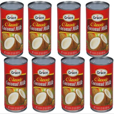 Grace Coconut Milk, 13.5000-ounces (Pack of8)