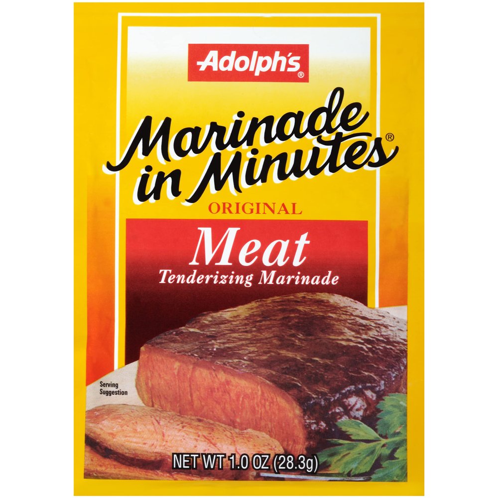 Adolph Original Meat Tenderizing Marinade, 1-Ounce (Pack of 8)