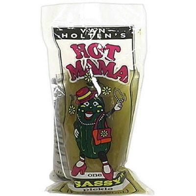 Van Holten Pickle, Hot Mama Dill, 13.2000-ounces (Pack of12)