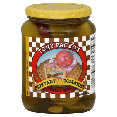 Tony Packo's Pickles Brittany Tomatoes, 24 Ounce Jars (Pack of 3)