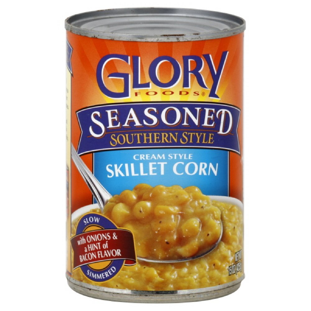 Glory Foods Seasoned Corn Skillet, 15-ounces (Pack of6)