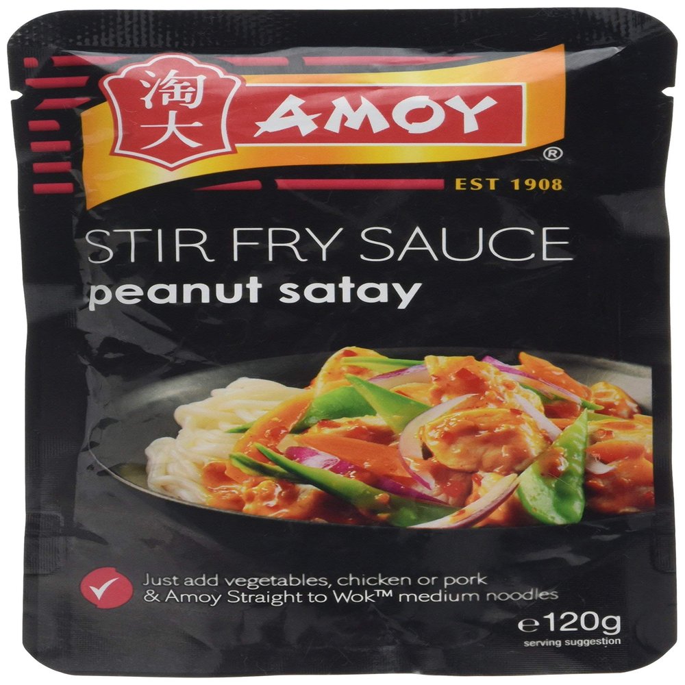 Amoy - Stir Fry Sauce - Peanut Satay - 120g